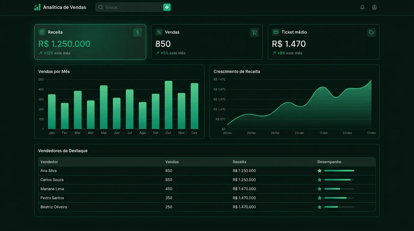 Dashboard de Vendas